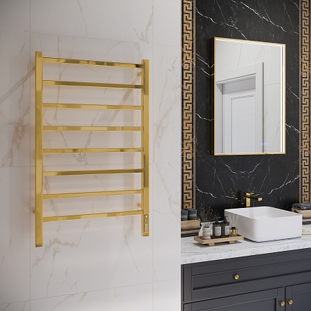 Ватикан П8 500х850 Электро Полотенцесушитель TERMINUS Золото Кстово - фото 3 Ватикан П8 500х850 Электро Полотенцесушитель TERMINUS Золото Кстово - фото 3