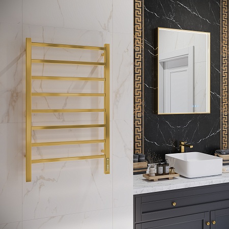 Ватикан П8 500х850 Электро Полотенцесушитель TERMINUS Брашированное золото Кстово - фото 3 Ватикан П8 500х850 Электро Полотенцесушитель TERMINUS Брашированное золото Кстово - фото 3