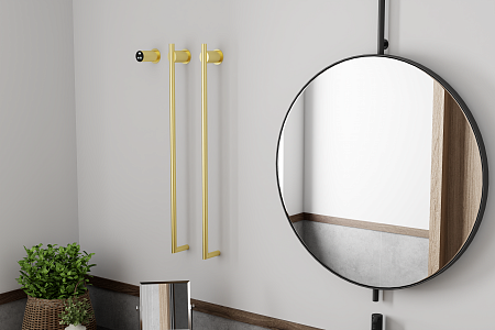 Рондо П2 350х760 электро Полотенцесушитель TERMINUS Брашированное золото Кстово - фото 6 Рондо П2 350х760 электро Полотенцесушитель TERMINUS Брашированное золото Кстово - фото 6